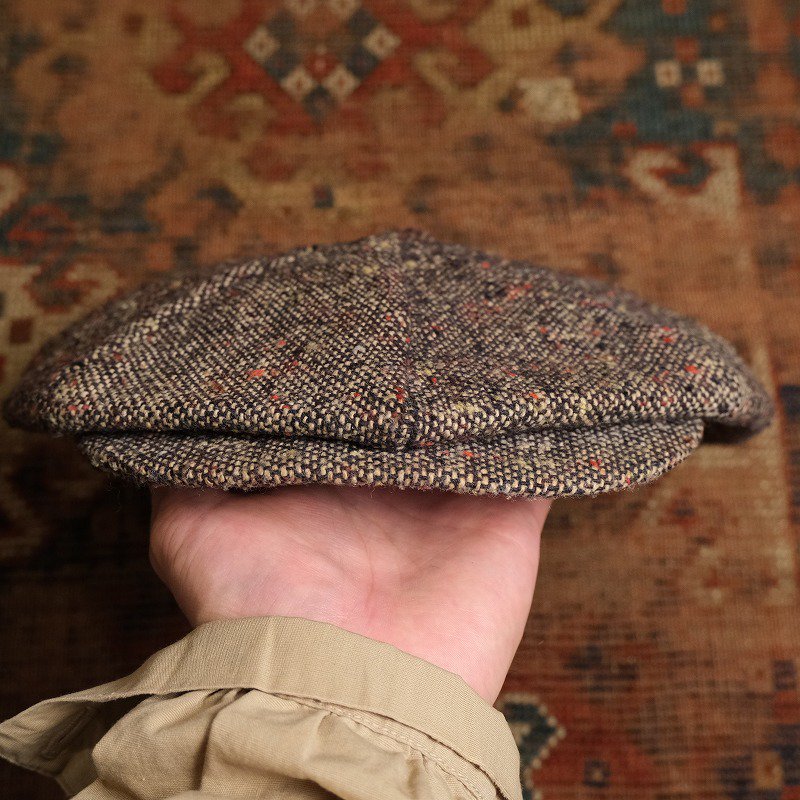 1940's TWEED NEWSBOY CAP