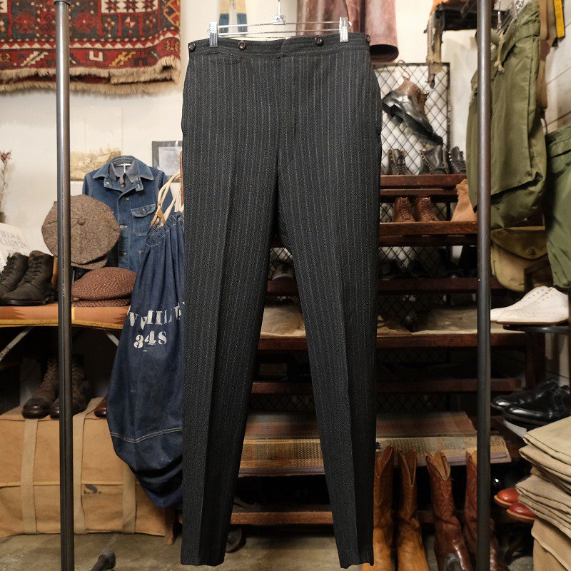 1900's WOOL COTTON TROUSERS