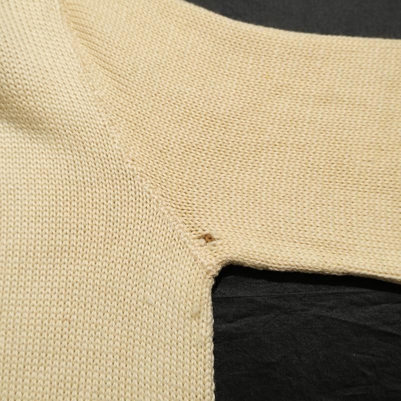 1940's NELSON KNITTING MILLS CO LETTERED CARDIGAN