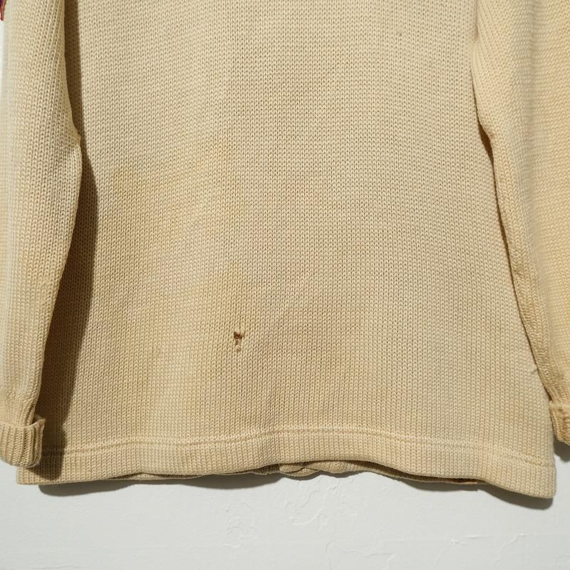 1940's NELSON KNITTING MILLS CO LETTERED CARDIGAN