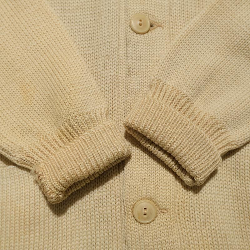 1940's NELSON KNITTING MILLS CO LETTERED CARDIGAN - Cocky