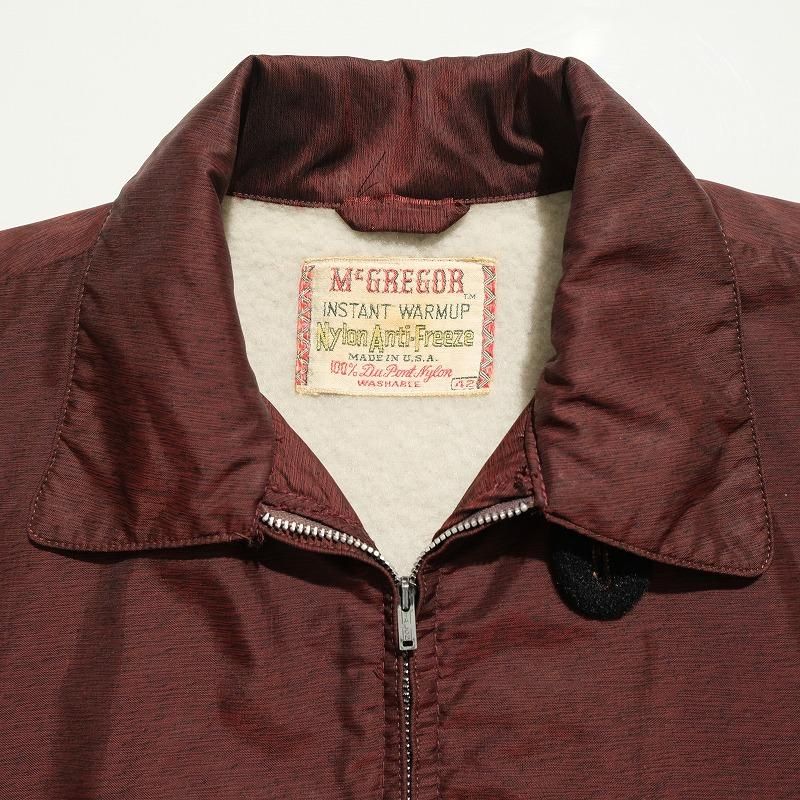 1950's McGREGOR NYLON ANTI-FREEZE JACKET