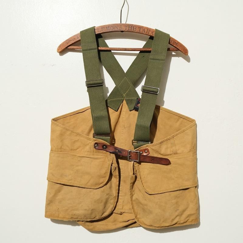 1940's RED HEAD HUNTING VEST