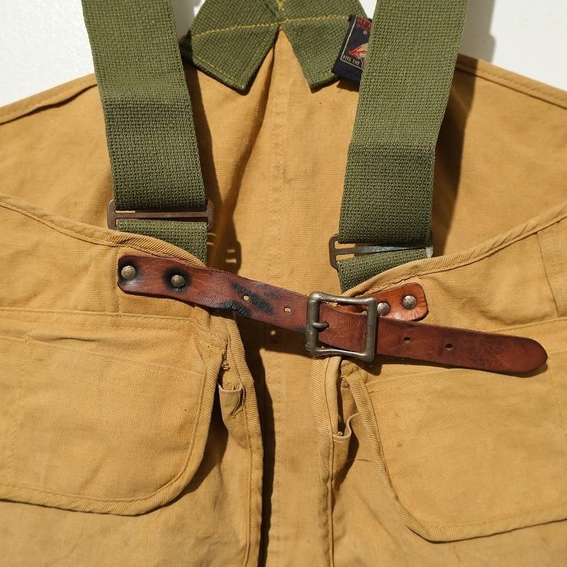 1940's RED HEAD HUNTING VEST