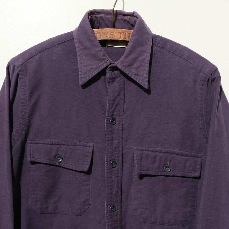 1970's L.L.BEAN COTTON FLANNEL SHIRT