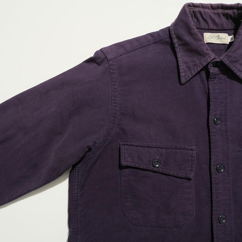 1970's L.L.BEAN COTTON FLANNEL SHIRT