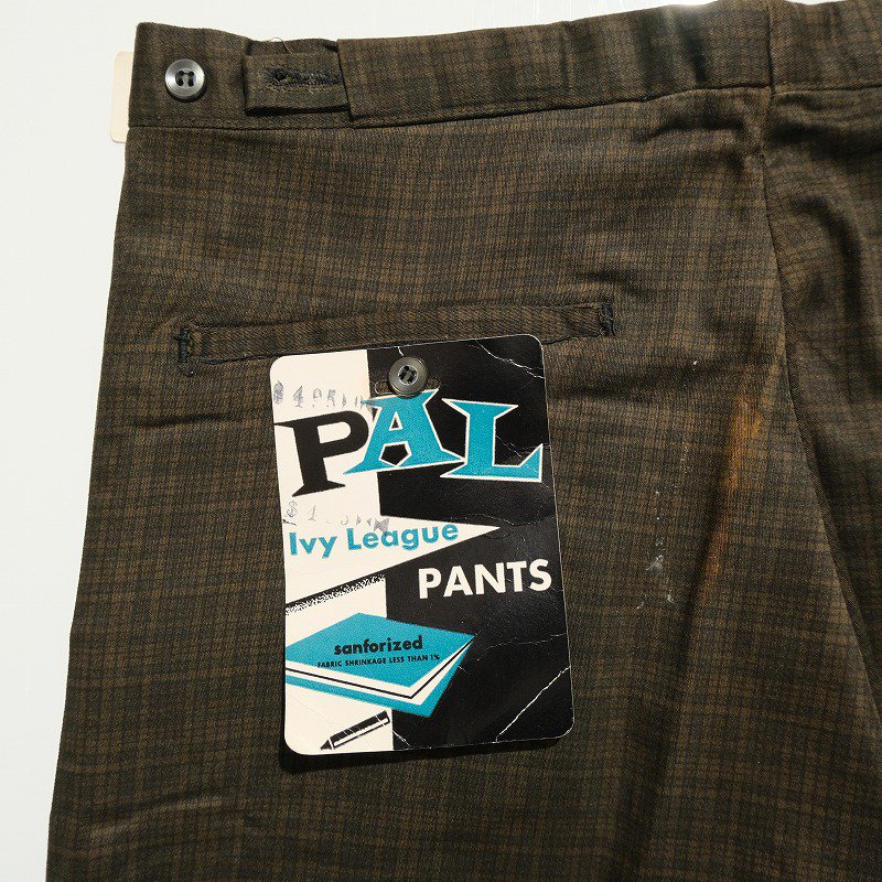 1960's PAL IVY LEAGUE COTTON SLACKS