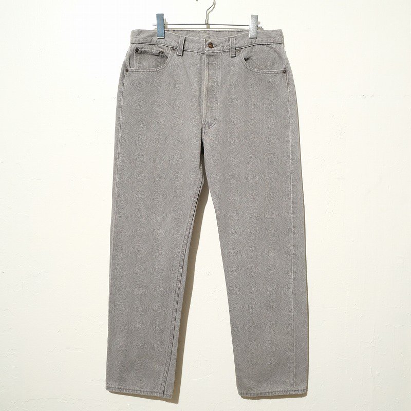 1990's LEVI'S 501 GRAY DENIM PANTS