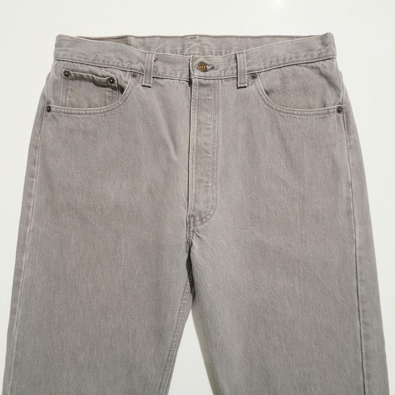 1990's LEVI'S 501 GRAY DENIM PANTS