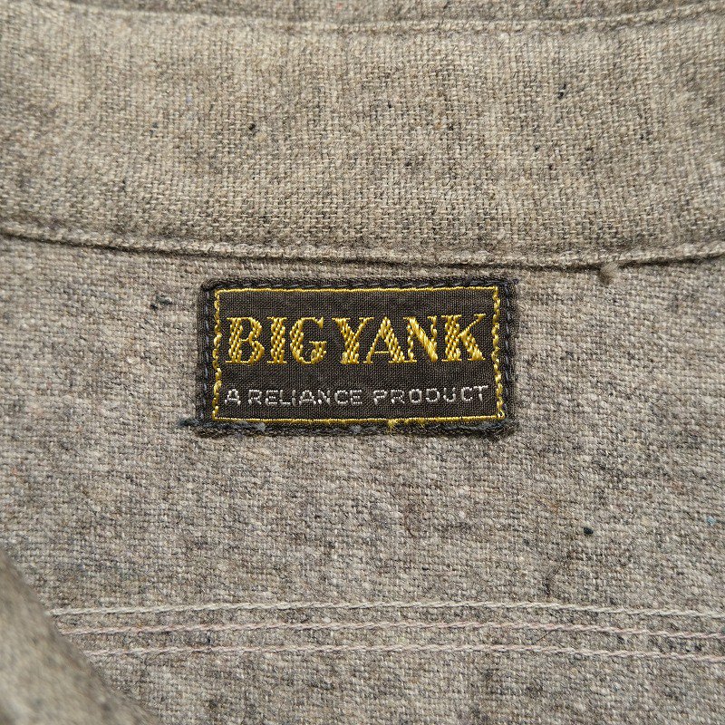 1930's BIG YANK WOOL WORK SHIRT