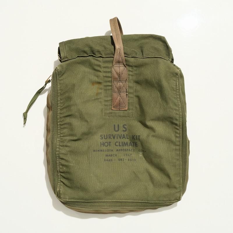 バッグ US SURVIVAL KIT BAG 1960's US SURVIVAL KIT BAG - Cocky Crew Store -Antiques