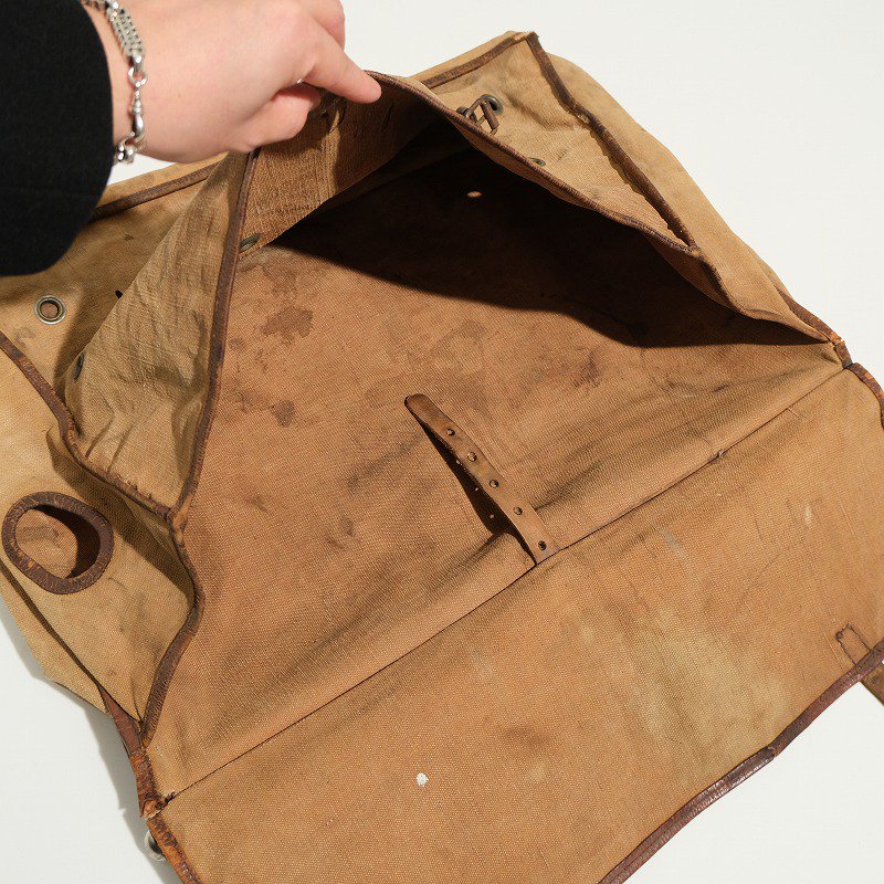 1920's CANVAS GARMENT BAG