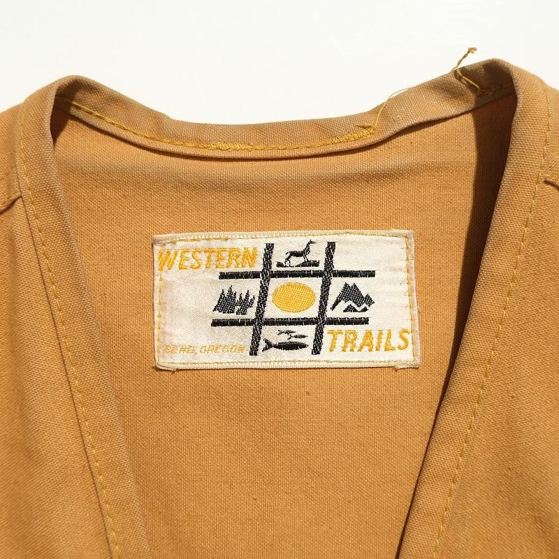 1970's WESTERN TRAILS HUNTING VEST