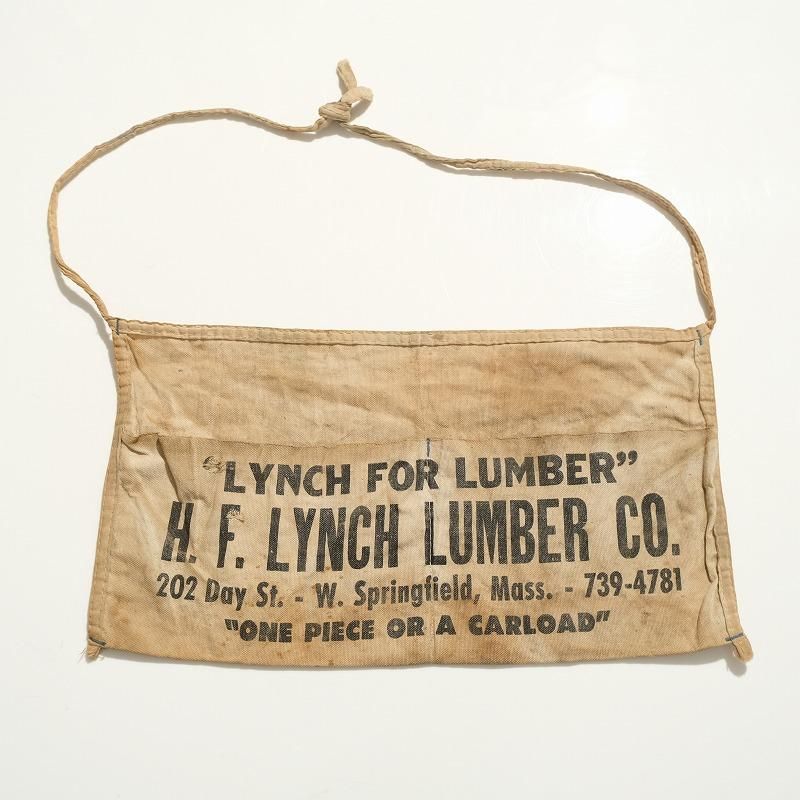 1940's H. F. LYNCH LUMBER CO. APRON