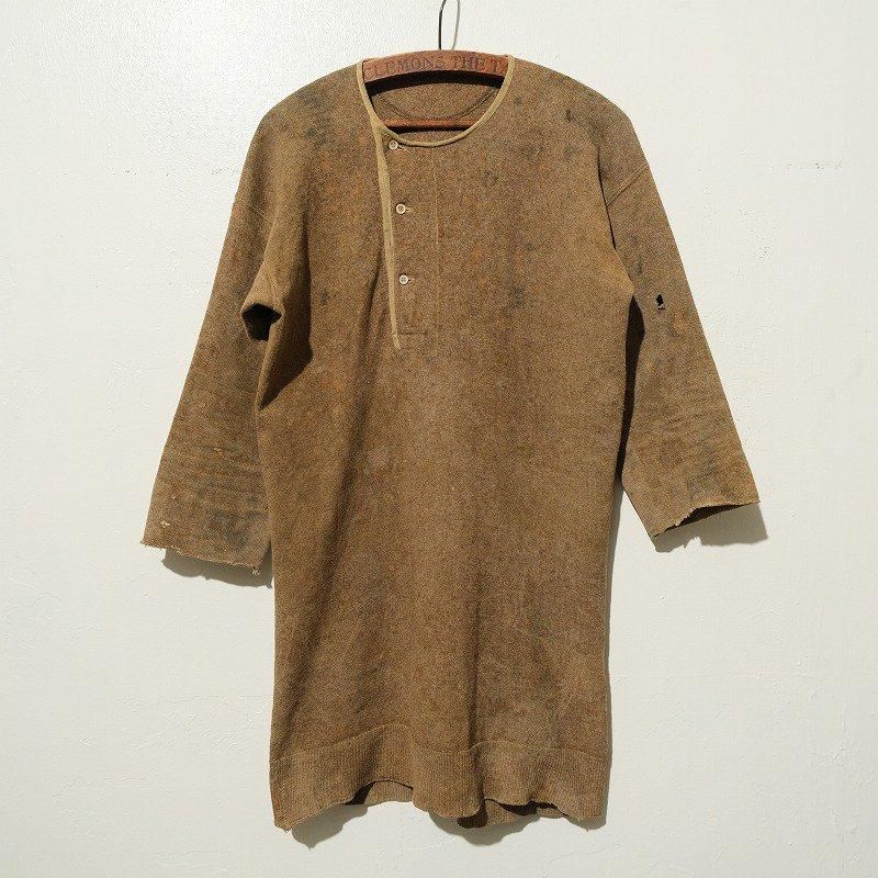 1900's MINER WORKER HENLEY NECK