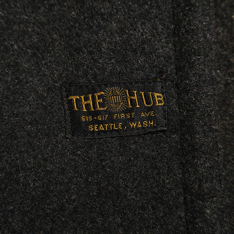 1910's THE HUB WOOL OVERCOAT