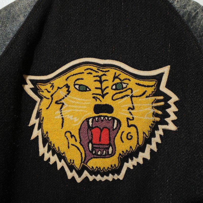 1960's TIGER PATCH VARSITY JACKET