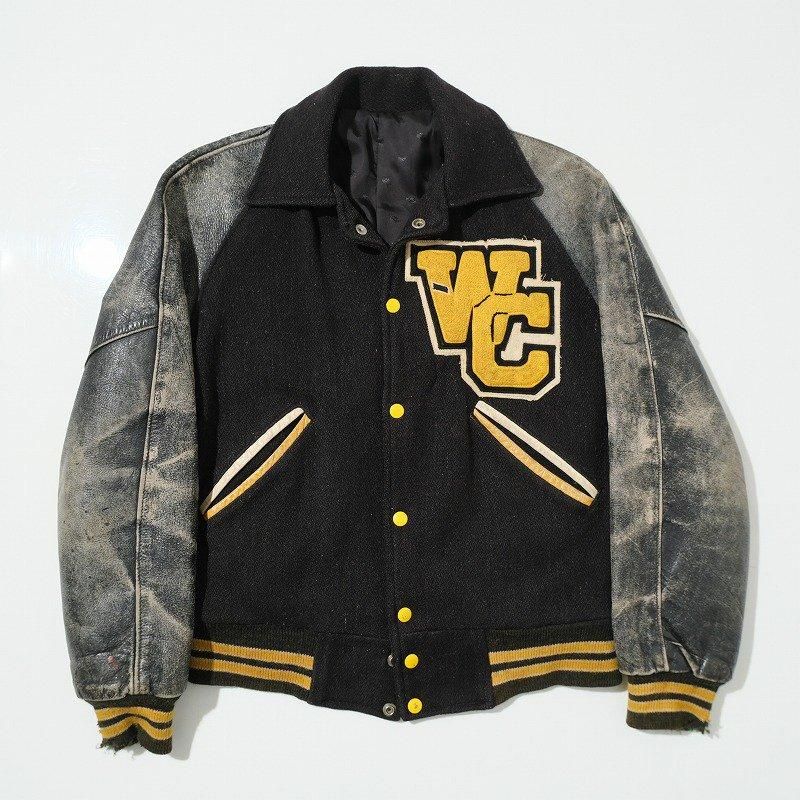 1960's TIGER PATCH VARSITY JACKET