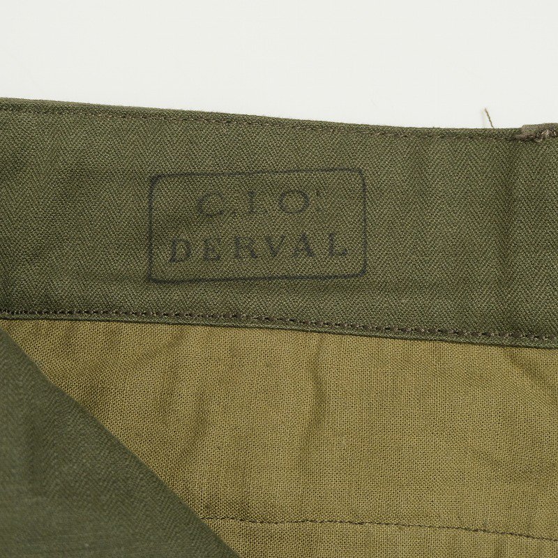 1960's FRENCH ARMY M-47 HBT TROUSERS