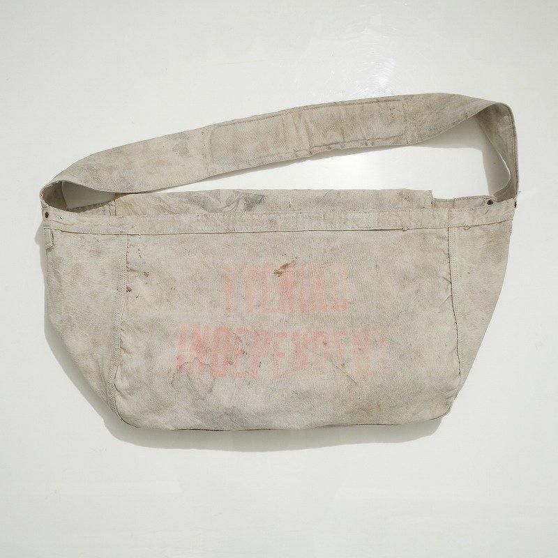 1950's EVENING INDEPENDENT NEWSPAPER BAG