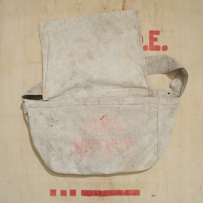 1950's EVENING INDEPENDENT NEWSPAPER BAG