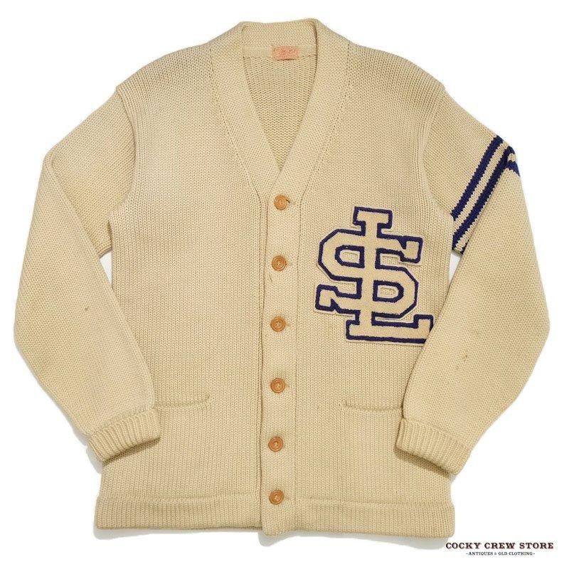 1930's O'SHEA LETTERED CARDIGAN