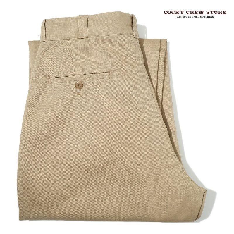 1960's U.S.ARMY COTTON KHAKI TROUSERS