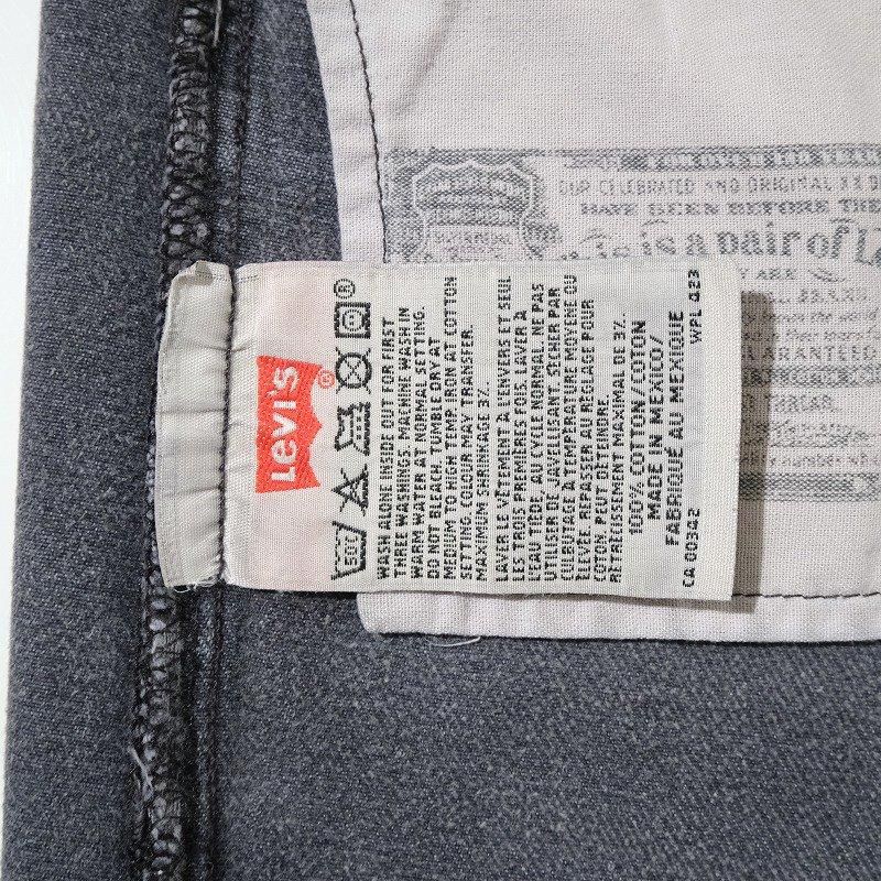 LEVI'S 501 BLACK JEANS