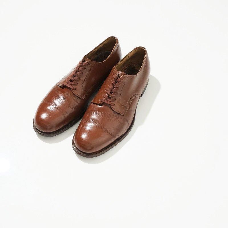 USAアンティーク店で購入 ビンテージ アンティーク 1960年代 シューズ 1960's U.S.NAVY SERVICE SHOES (DOYLE ASHOE CO.) - Cocky Crew