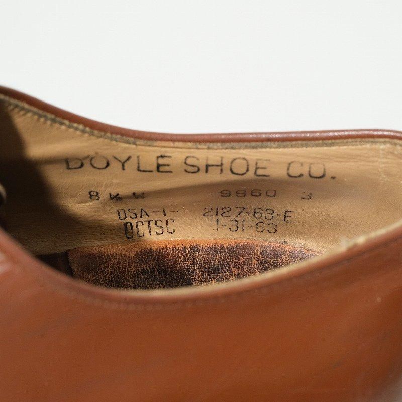 1960's U.S.NAVY SERVICE SHOES (DOYLE ASHOE CO.)