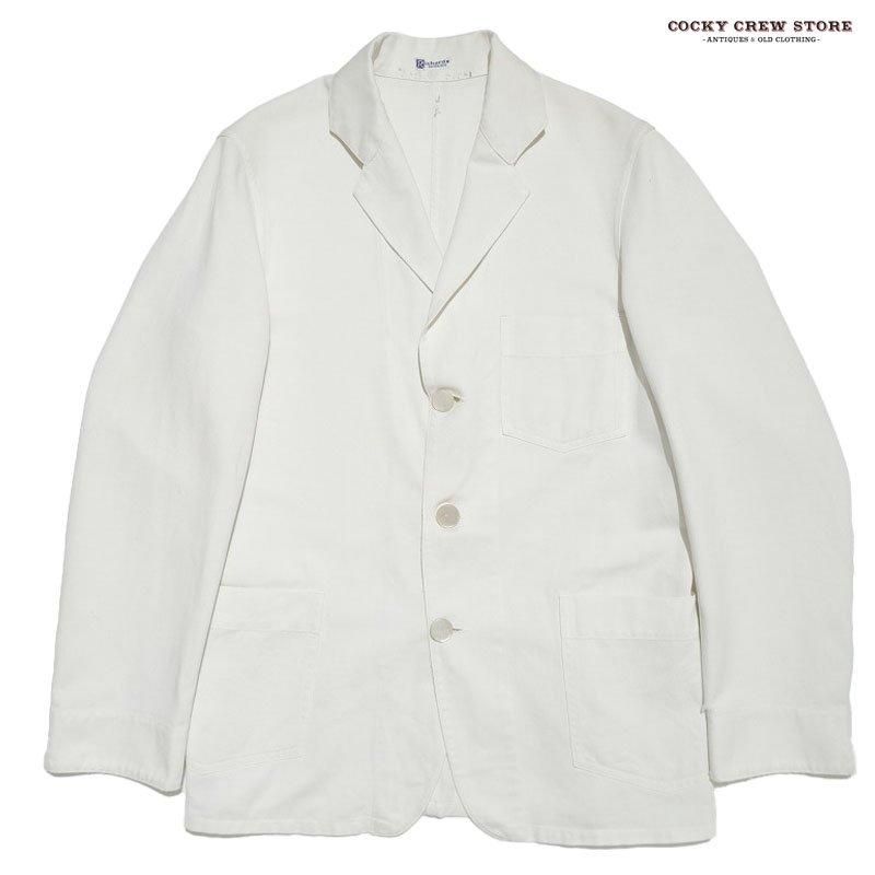 1910's RICHARDS WHITE COTTON JACKET