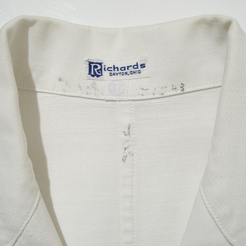 1910's RICHARDS WHITE COTTON JACKET