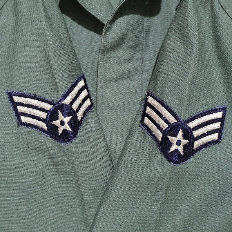 1950's USAF SAGE GREEN UTILITY SHIRT