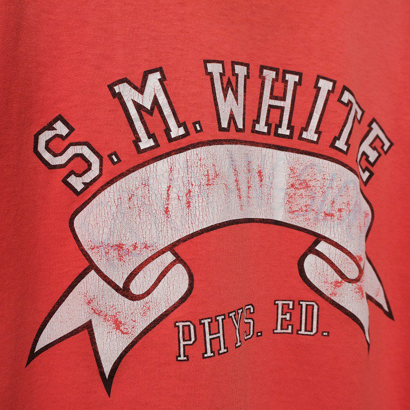 1990's S.M.WHITE PHYS.ED. T-SHIRT