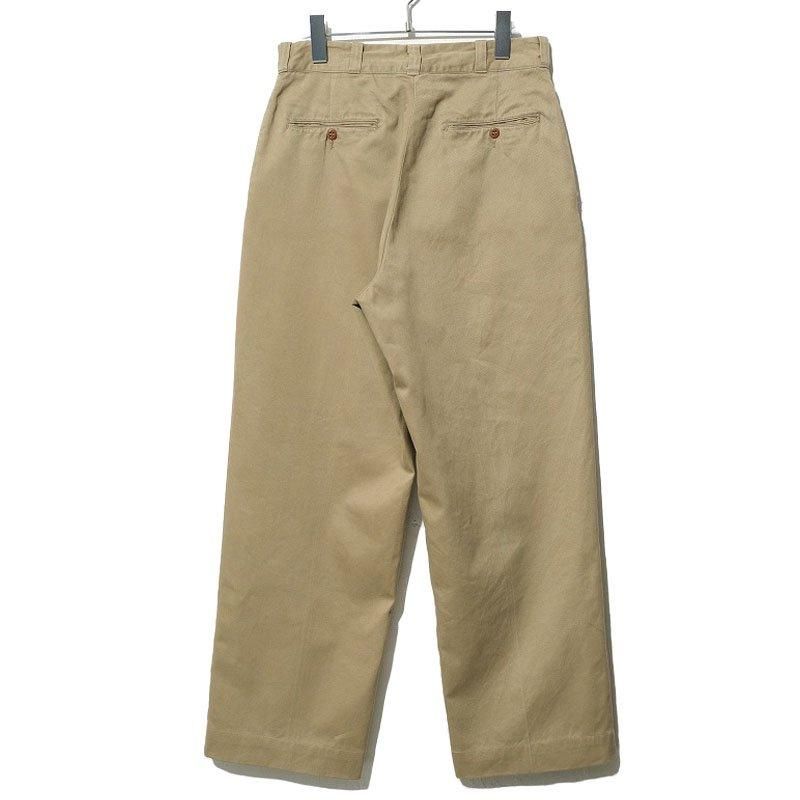 1950's U.S.ARMY COTTON KHAKI TROUSERS