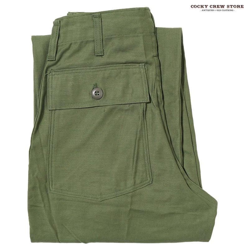 1960's U.S.MILITARY OG-107 COTTON SATEEN TROUSERS