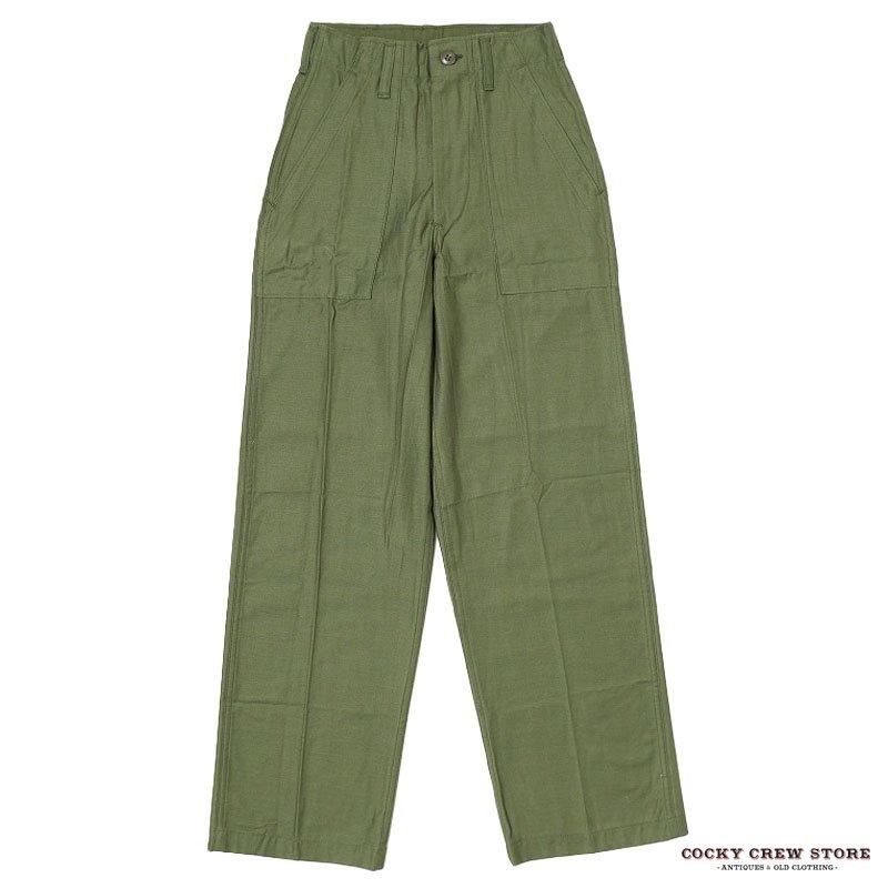 1960's U.S.MILITARY OG-107 COTTON SATEEN TROUSERS