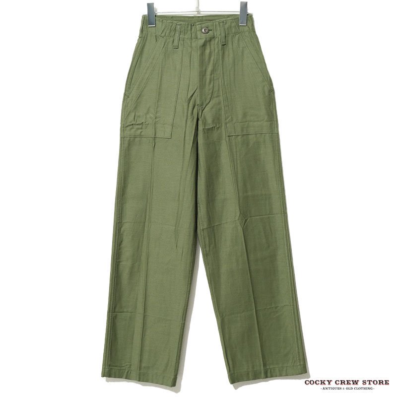 1960's U.S.MILITARY OG-107 COTTON SATEEN TROUSERS