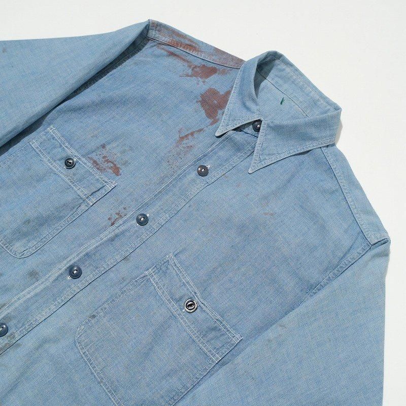 1940's U.S.NAVY CHAMBRAY SHIRT