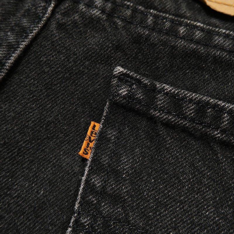 1990's LEVI'S 505 BLACK DENIM PANTS