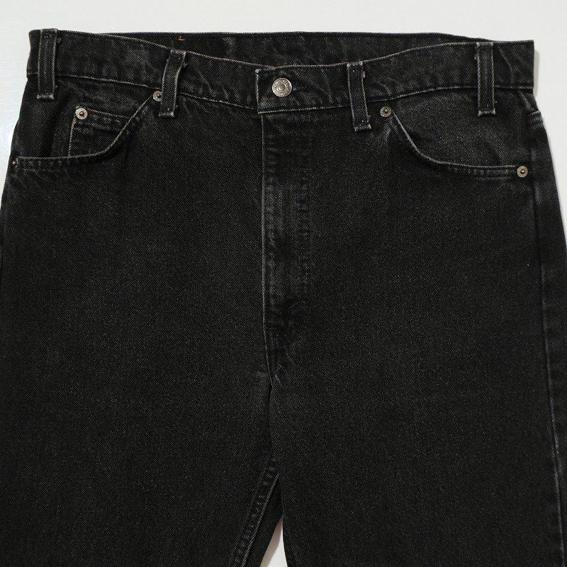 1990's LEVI'S 505 BLACK DENIM PANTS