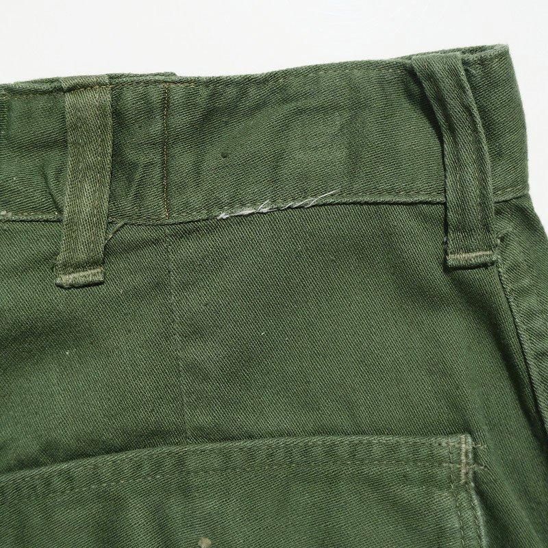 1950's U.S.ARMY MOD COTTON SATEEN TROUSERS