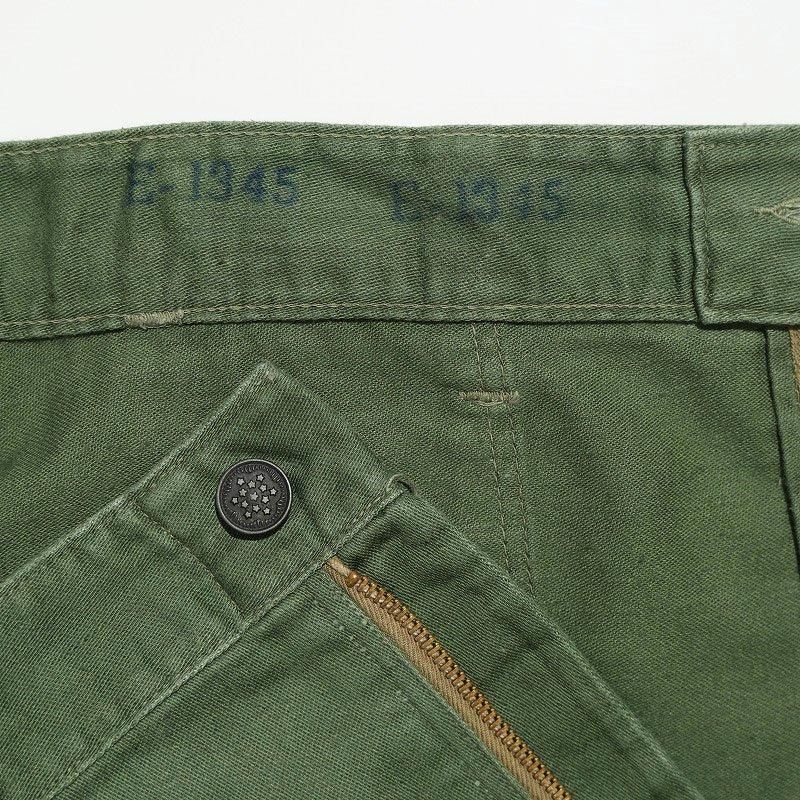 1950's U.S.ARMY MOD COTTON SATEEN TROUSERS