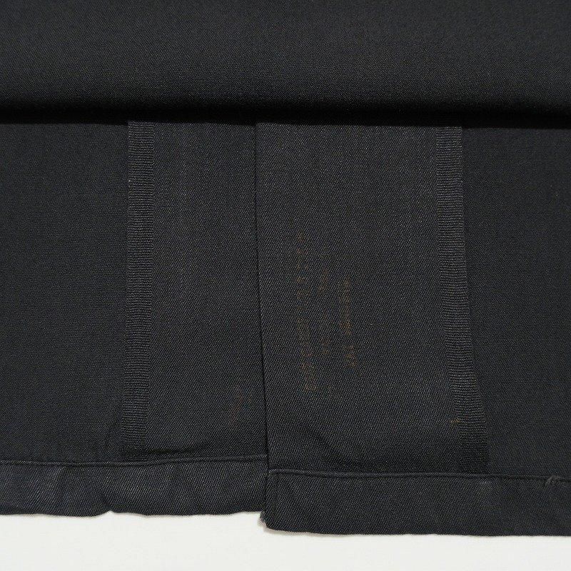 1950's ARROW BLACK RAYON BOX SHIRT