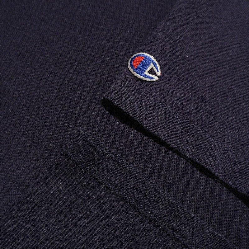 1980's CHAMPION NAVY PLAIN T-SHIRT