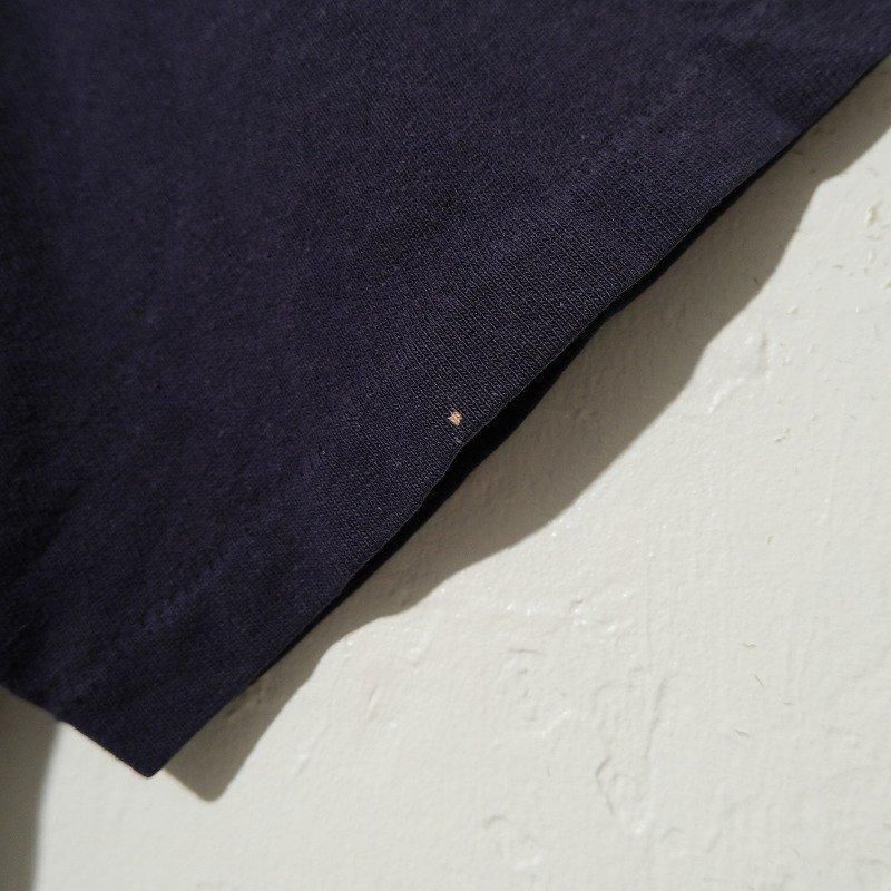 1980's CHAMPION NAVY PLAIN T-SHIRT