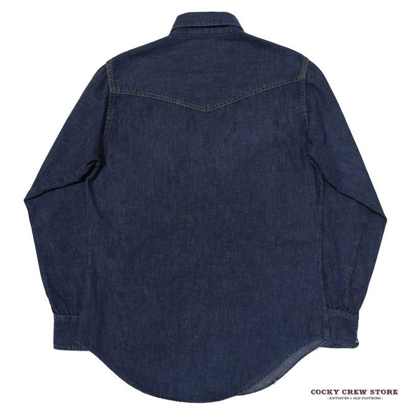 1950's ROEBUCKS DENIM WESTERN SHIRT