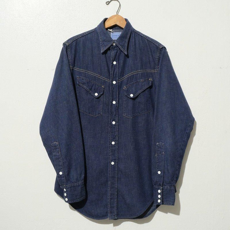 1950's ROEBUCKS DENIM WESTERN SHIRT