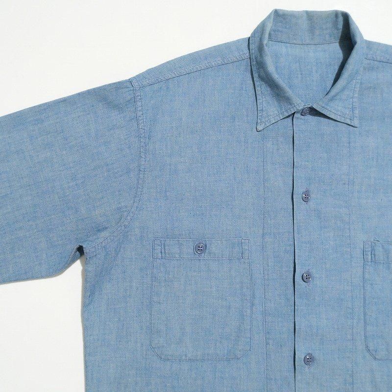 1960's U.S.NAVY CHAMBRAY SHIRT