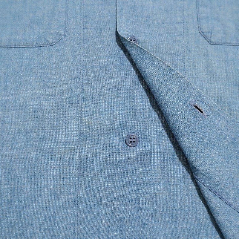 1960's U.S.NAVY CHAMBRAY SHIRT